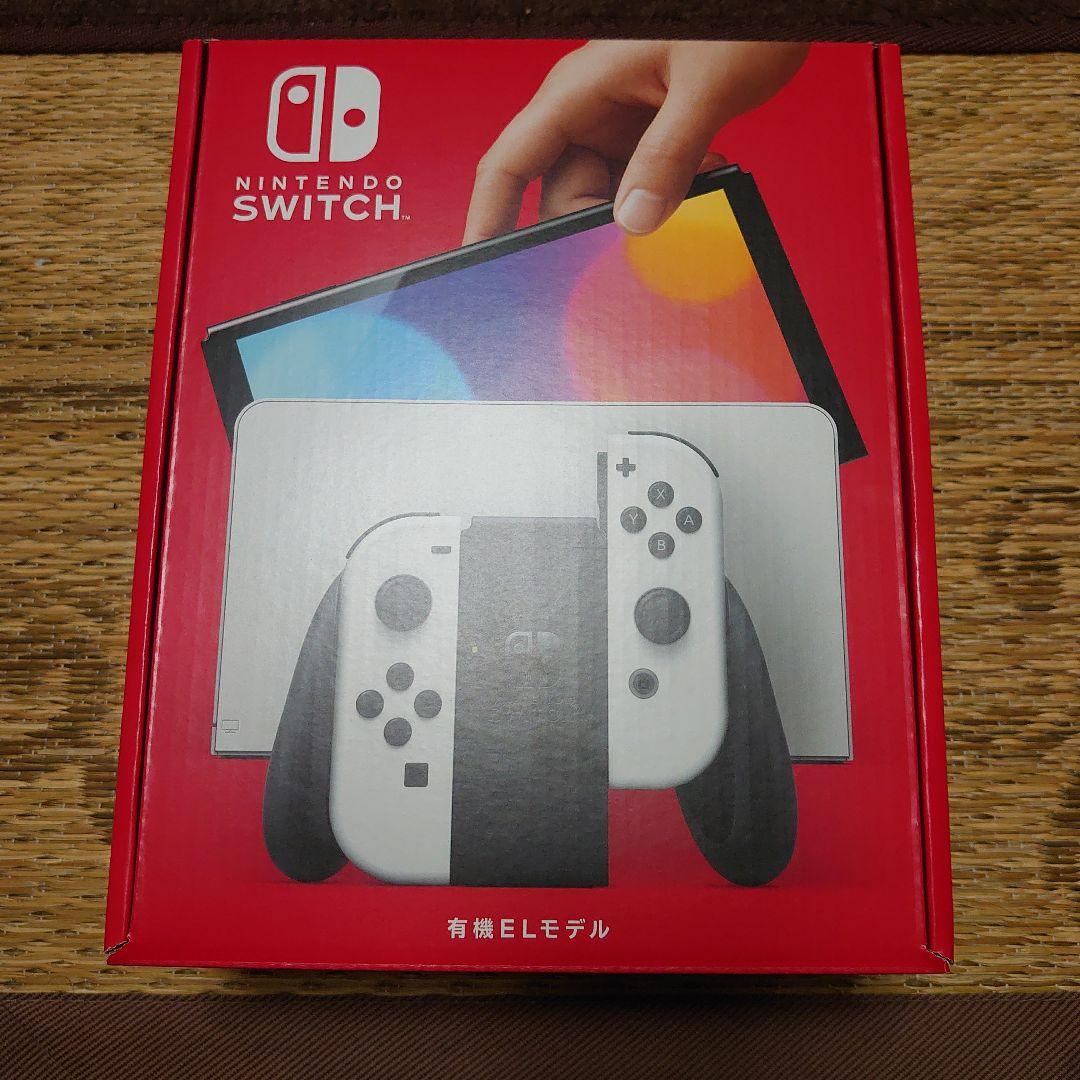 未開封未使用ニンテンドースイッチ有機EL Nintendo Switch 【あすつく、土日、祝日発送、店舗受取可】新品未開封