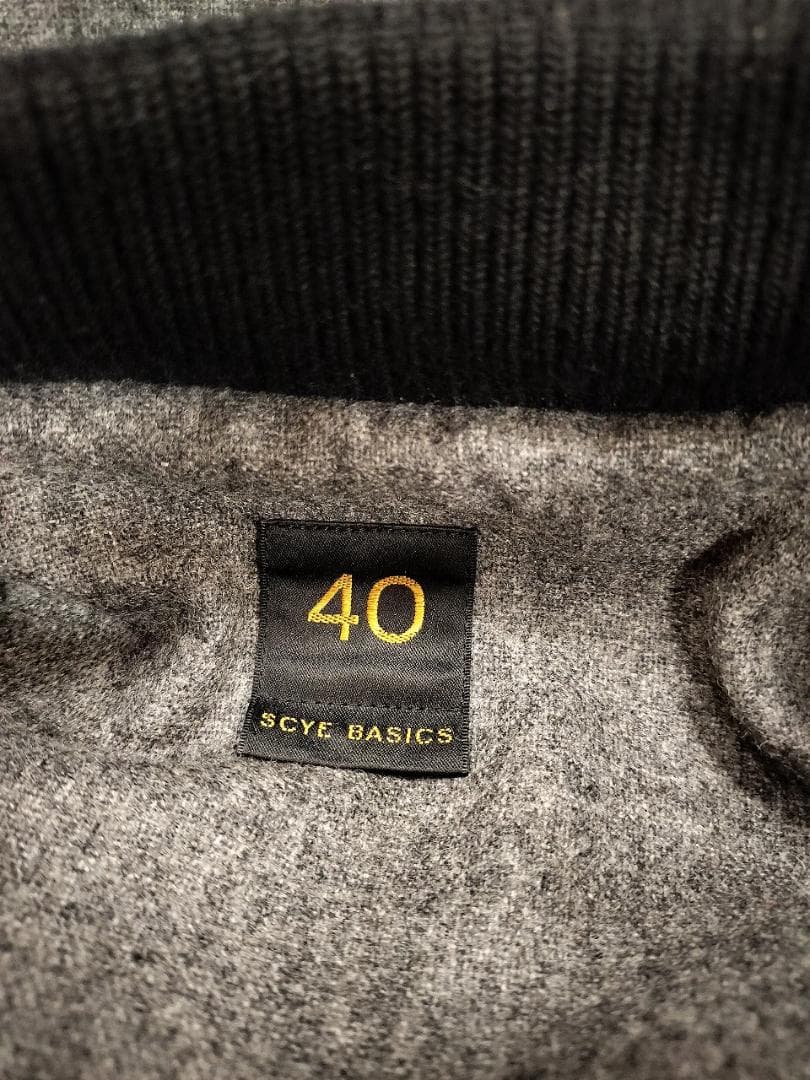 サイ/カシミヤ混ロングダッフルコート良質/肉厚/SIZE 40/定価97900円