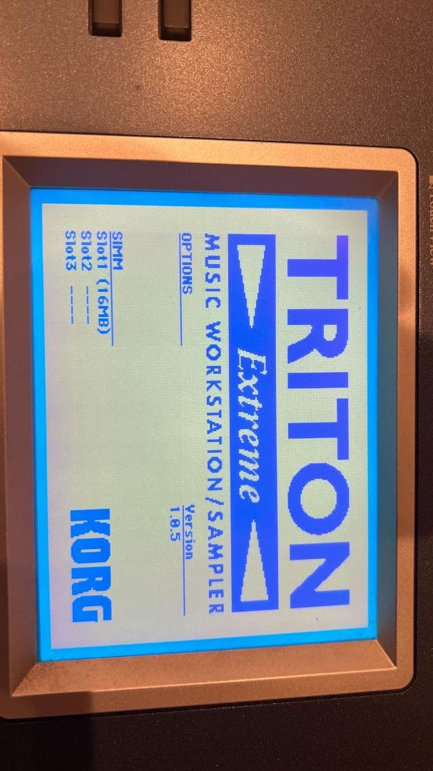 KORG Triton Extreme 61 動作確認済・美品／説明書あり - メルカリ