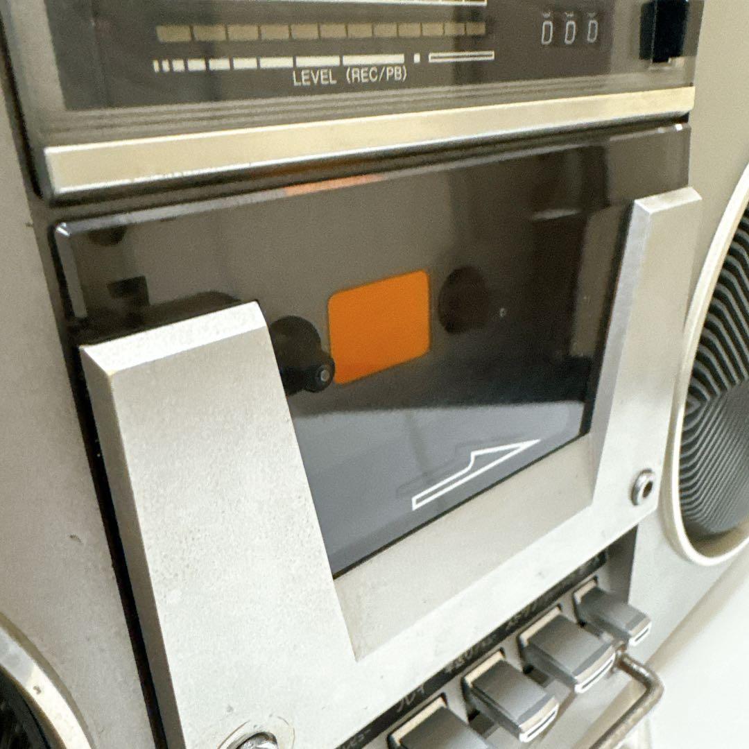 AIWA CS-50 日本製 ラジカセ シルバー FM/AM受信OK 昭和レトロ - メルカリ