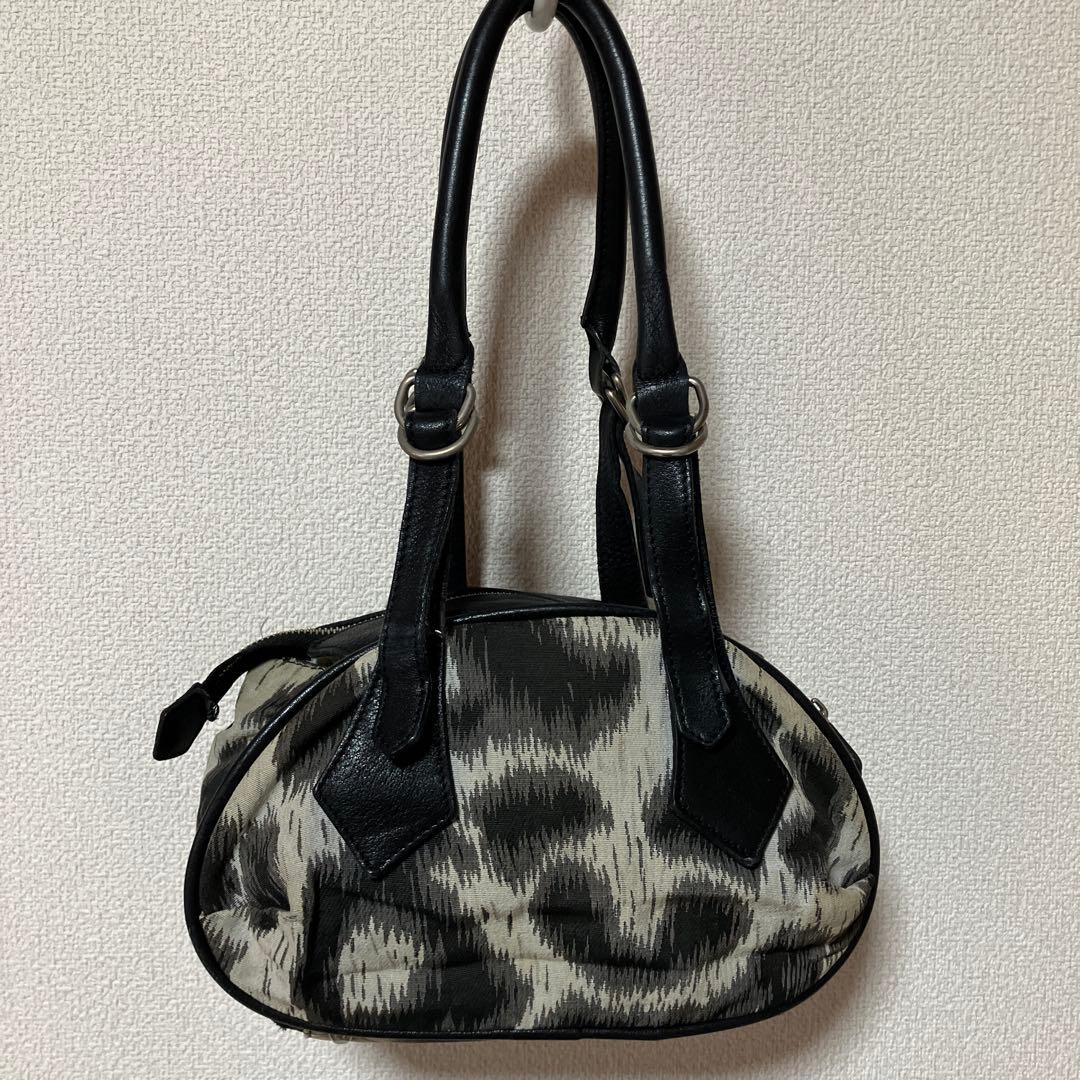 Vivienne Westwood レオパード柄 ミニボストンバック ショルダー