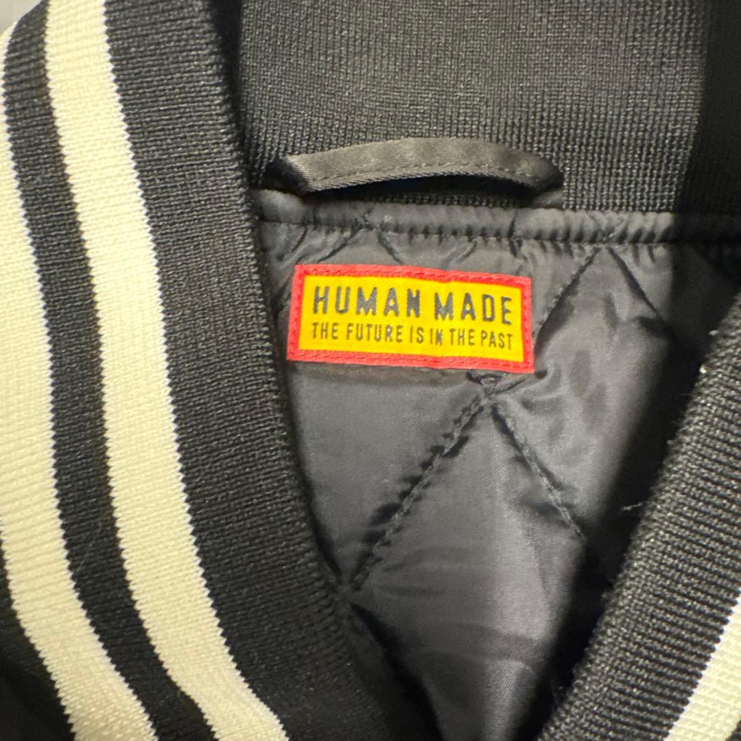 ジャケット・アウター HUMAN MADE Nylon Stadium Jacket \"Black\"