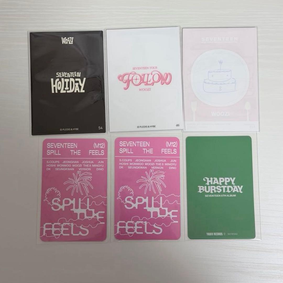 SEVENTEEN ウジ トレカ - メルカリ