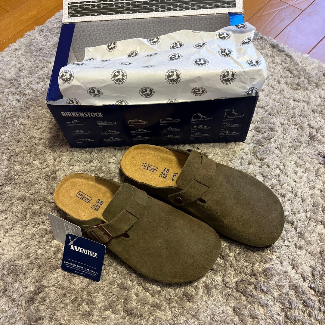 BIRKENSTOCK Boston ボストン 38 Boston / ボストン」（スエードレザー、トープ）| BIRKENSTOCK（日本）