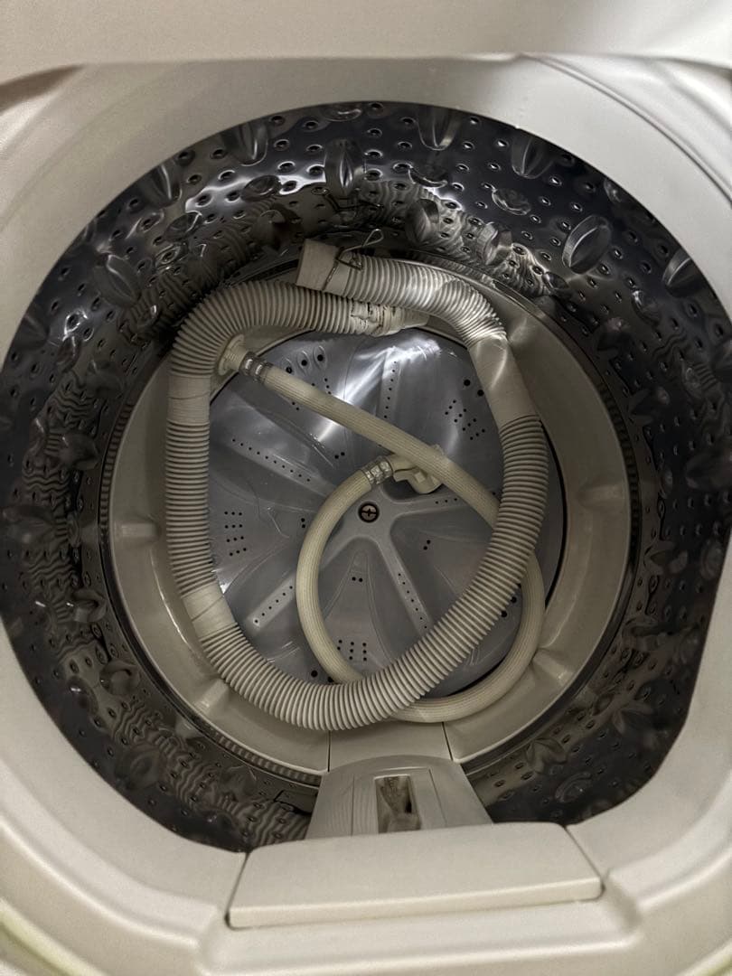 シャープ 洗濯機 5.5kg ES-GE5C-W 2019年製