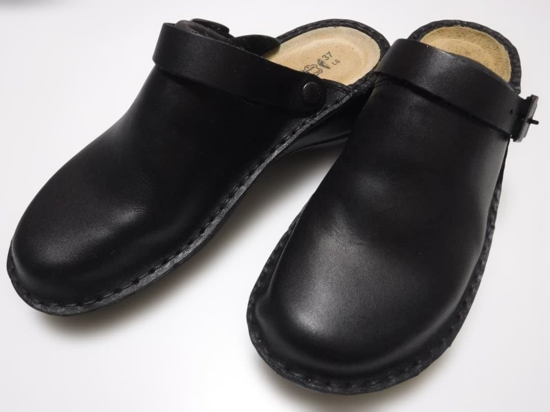 NAOTナオト 美品 定番 黒クロッグ サボサンダル IRIS 37 - メルカリ