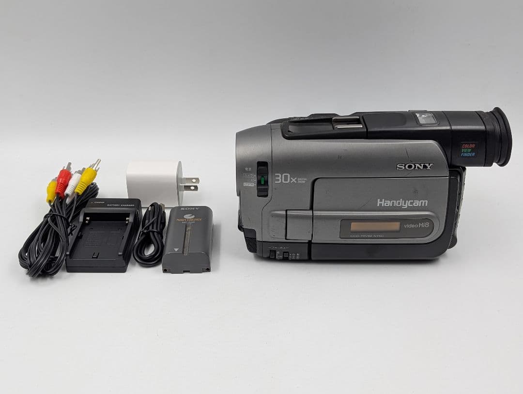 SONY ソニー 8mm テープ ビデオカメラ CCD-TRV92 2 楽天市場】【中古】SONY ソニー CCD-TRV92 ハイエイトビデオカメラ