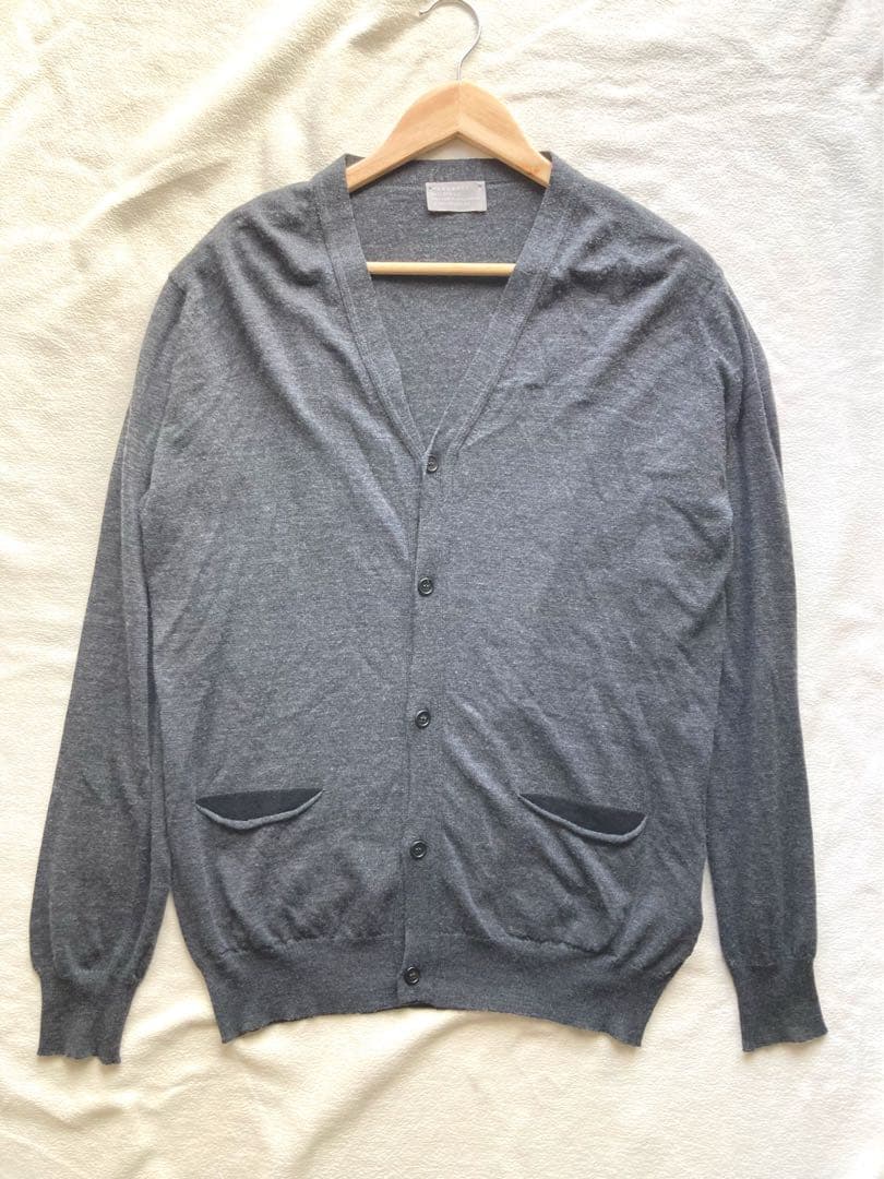 マーガレットハウエル別注 ジョンスメドレー カーディガン