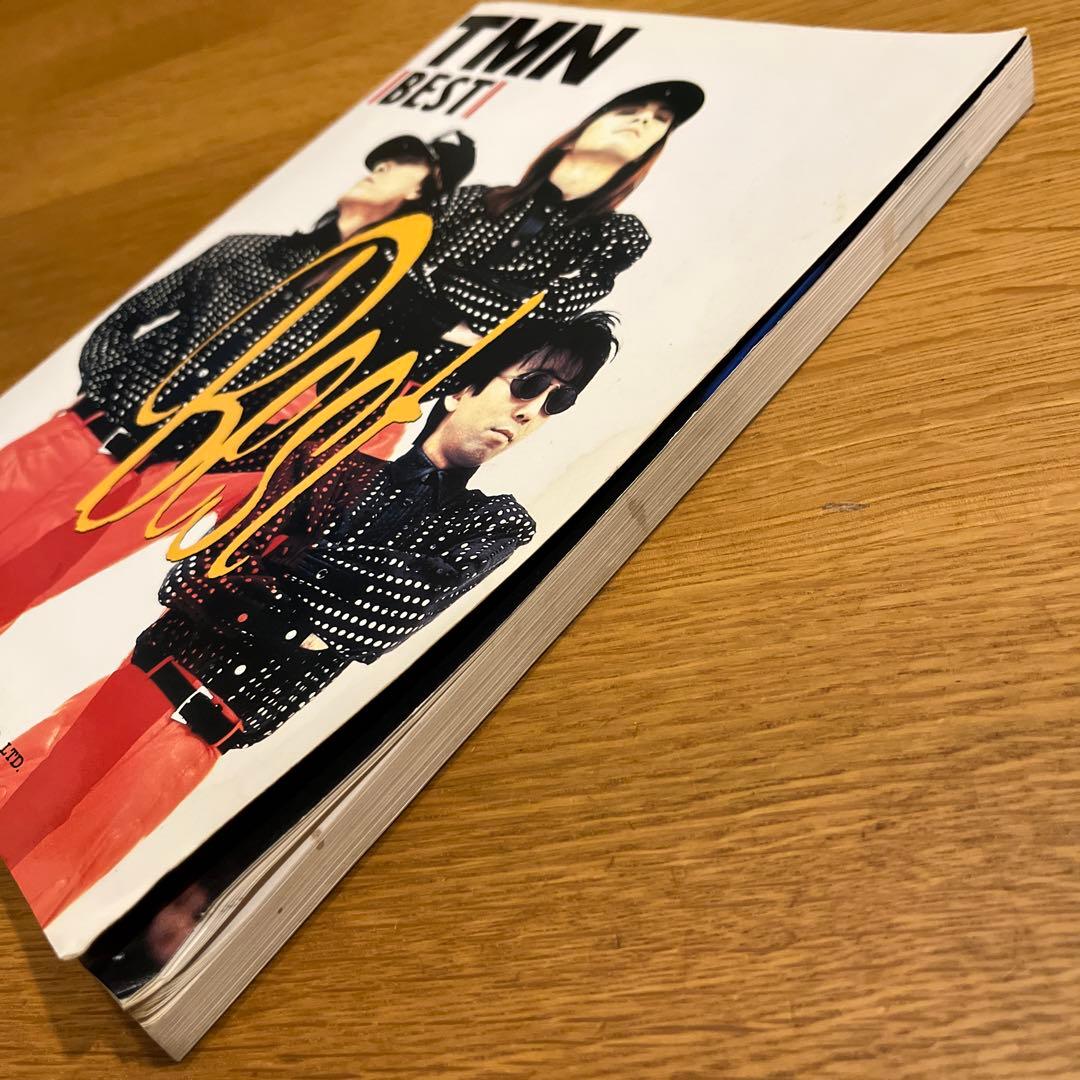 バンドスコア「TMN BEST」初版 TMネットワーク 小室哲哉 宇都宮隆 木根