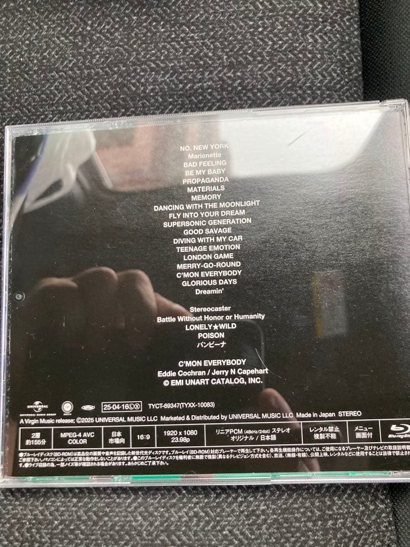 GUITARHYTHM VIII 2024.12LIVE Blu-ray2枚