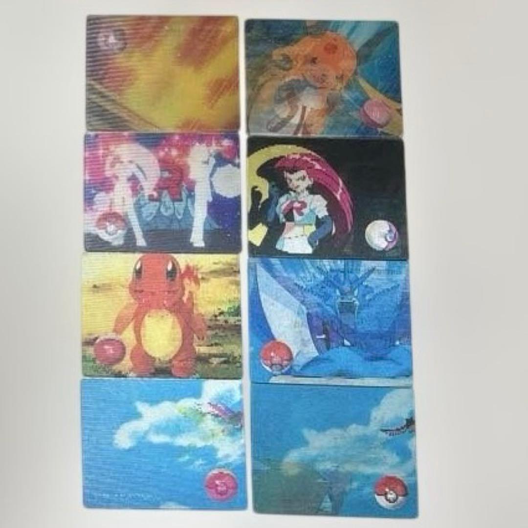 明治 ポケモン 3Dカード レンチキュラー　8枚セット ポケモンレンチキュラー3Dカード 「No.18 ピカチュウ」 - メルカリ