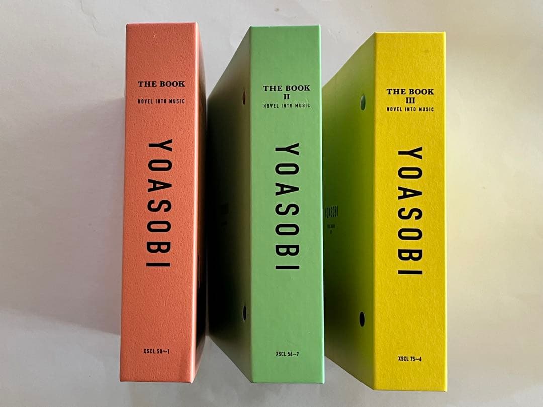 YOASOBI THE BOOK I II III CDセット YOASOBI CDアルバム 4タイトルセット THE BOOK Ⅰ Ⅱ Ⅲ はじめての