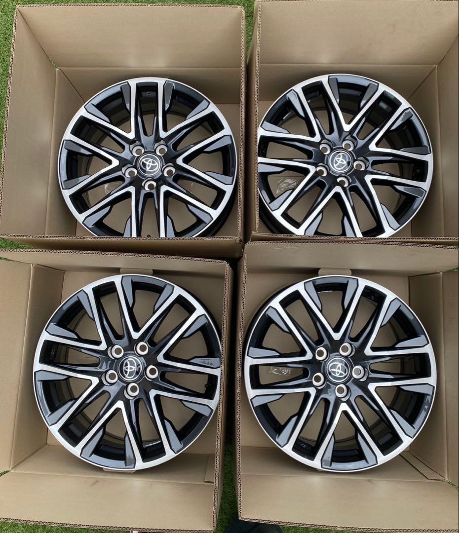 新品】カローラクロス2025 純正ホイール 18インチ4個セット別売不可