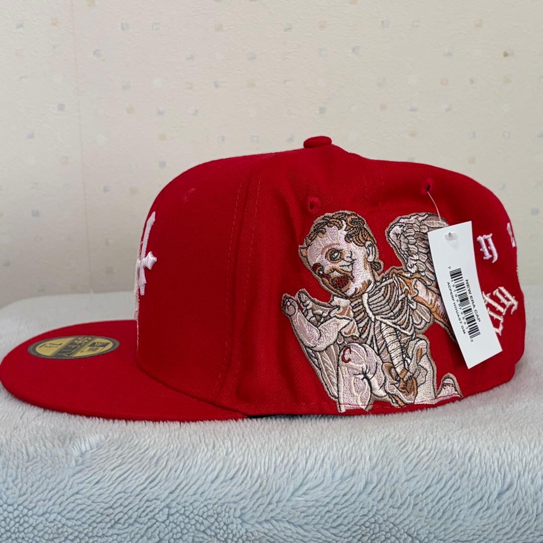 NEWERA 59FIFTY LA Dodgers NZMU 7 1/2 Red - メルカリ