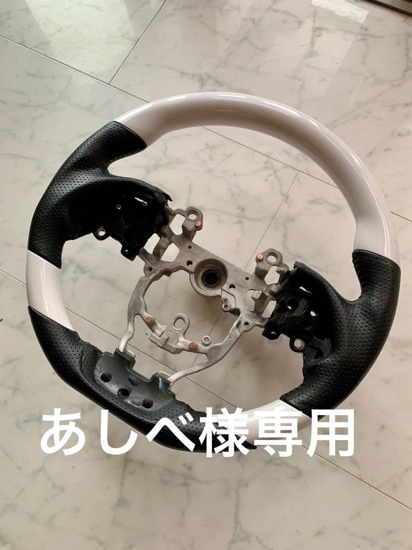 専用ステアリング・シフトノブセット 160系プロボックス/サクシード本革ガングリップD型ステアリング