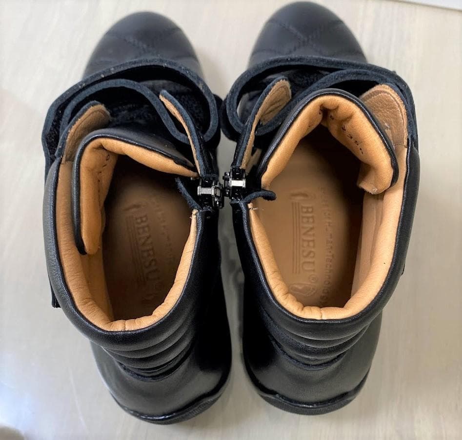 新品 21164BB 黒 23cmブーツ ベネッシュ BENESU ベネシュ - メルカリ