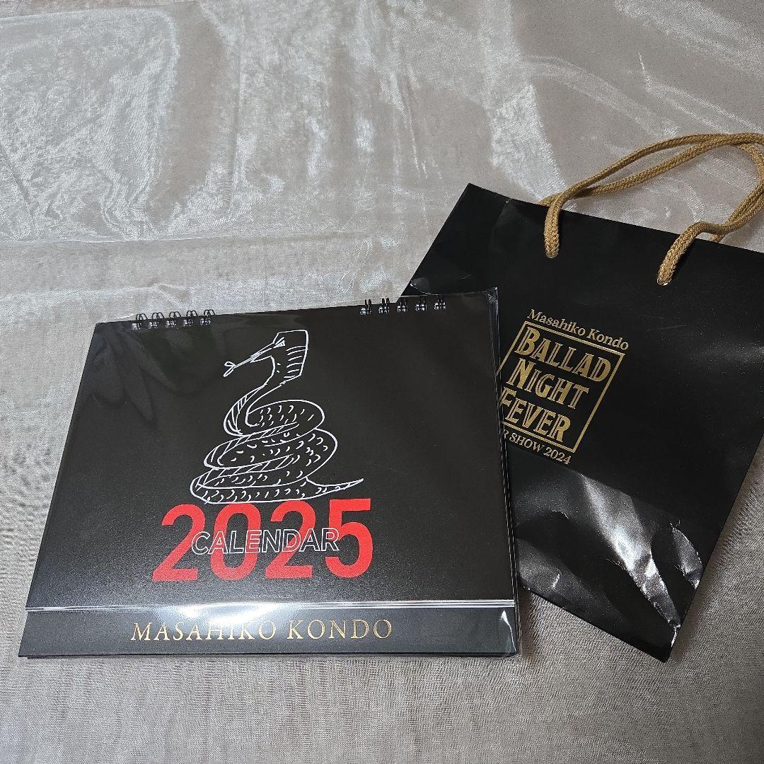 近藤真彦 MASAHIKO KONDO 2025年カレンダー ディナーショー - メルカリ