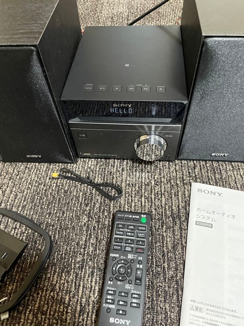 SONY (CMT-SBT40)ミニコンポ CDプレーヤー2020年製 Amazon.co.jp: ソニー マルチコネクトミニコンポ CMT-SBT40
