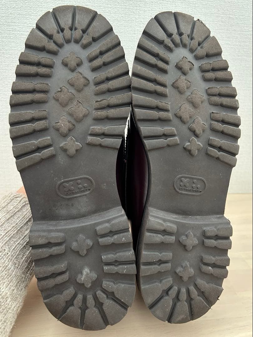 「美品」G.H.BASS バーガンディ レザー ローファー 25.5〜26.0㎝