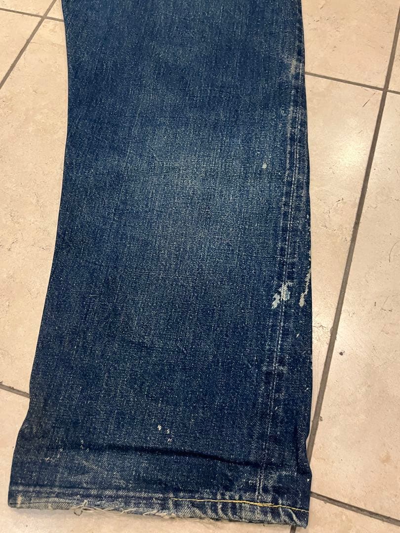 60s Levi's 501 big-E 濃紺 W38L31