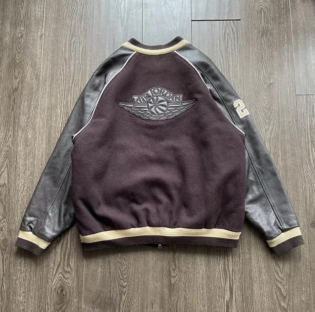 90's NIKE Air Jordan 袖レザー スタジャン ビンテージ レア