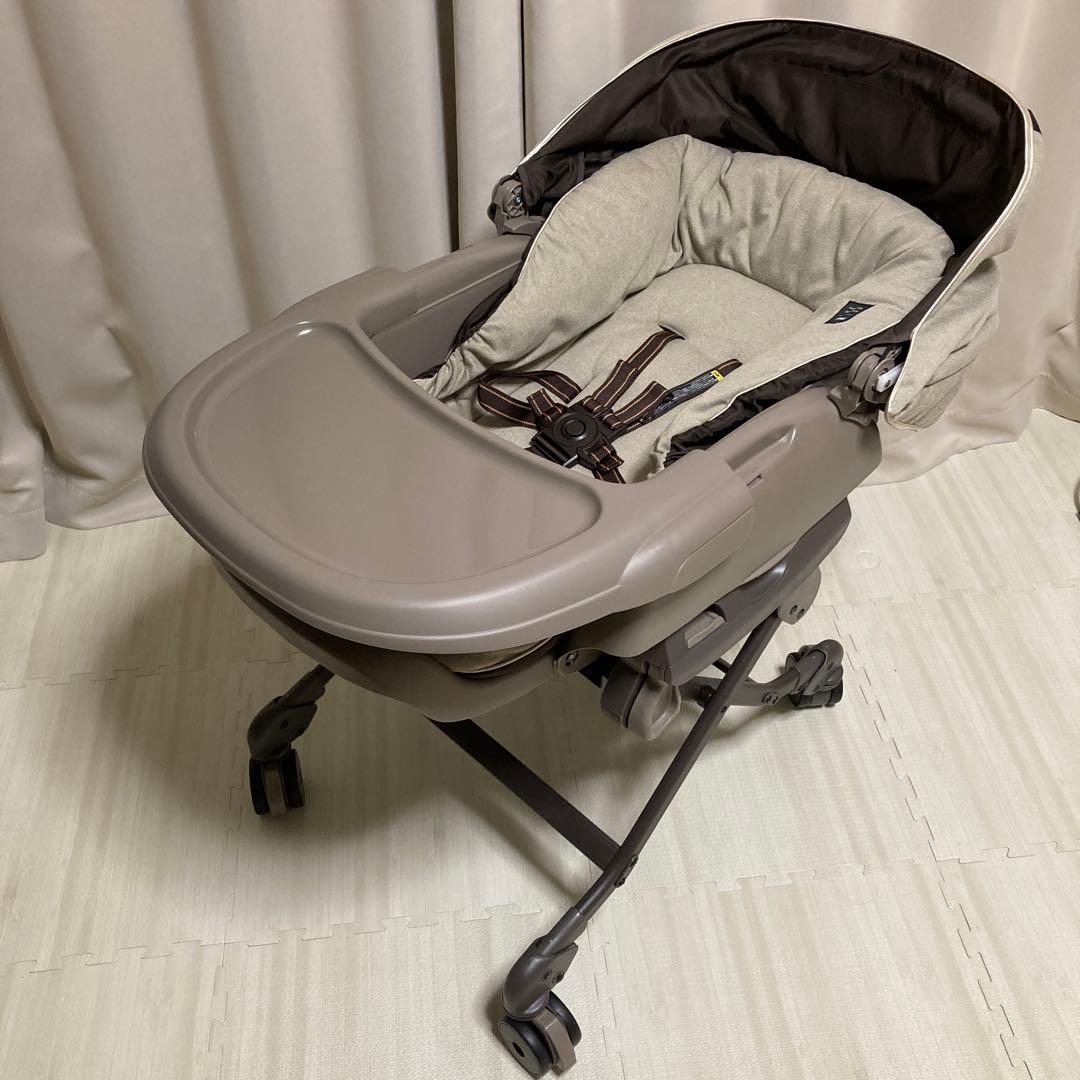 極美品✨️ Combi コンビ ネムリラ AUTO SWING BEDi ベージュ Combi コンビ ホワイトレーベル ネムリラ AUTO SWING BEDi Long