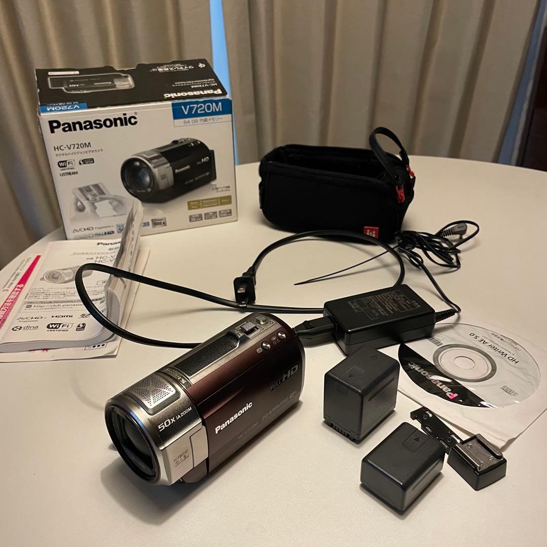 ビデオカメラ Panasonic HC-V720M Amazon.co.jp: パナソニック デジタルハイビジョンビデオカメラ V720