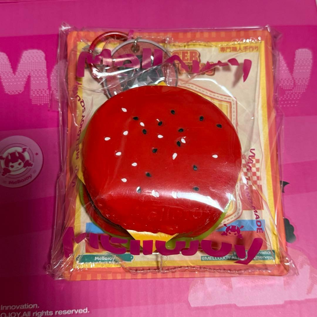 Mellojoy ハンバーガー レッドクインバーガー メロジョイ スクイーズ