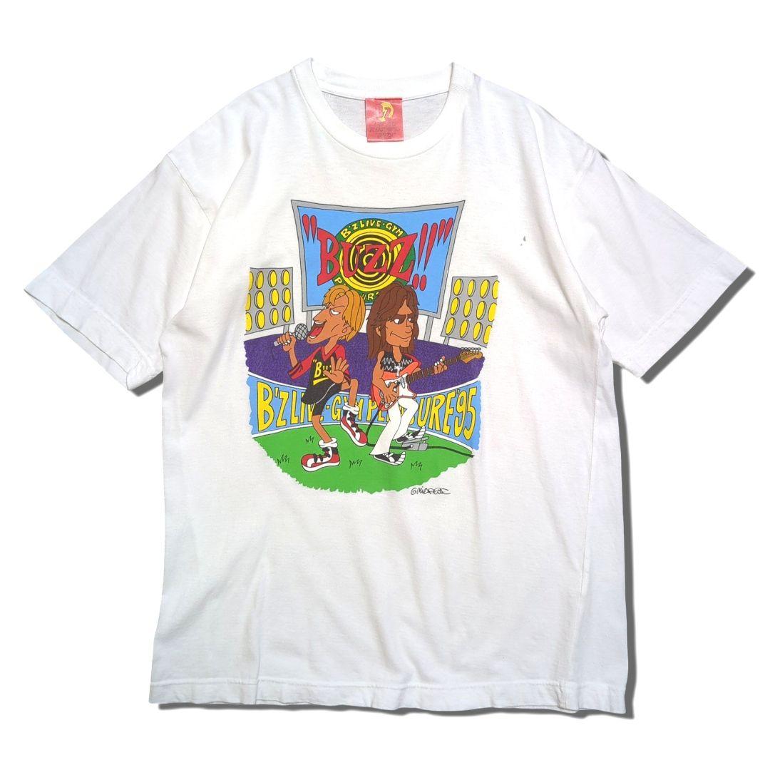 当時物 B'z LIVE GYM 95 BUZZ 90s ライブTシャツ バンド - メルカリ