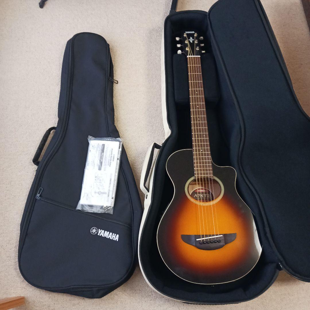 Yamaha Apxt2 エレアコ　 ミニギター用ケース付き　ペグ交換済み YAMAHA（ヤマハ） アコースティックギター 初心者セット YAMAHA APXT2
