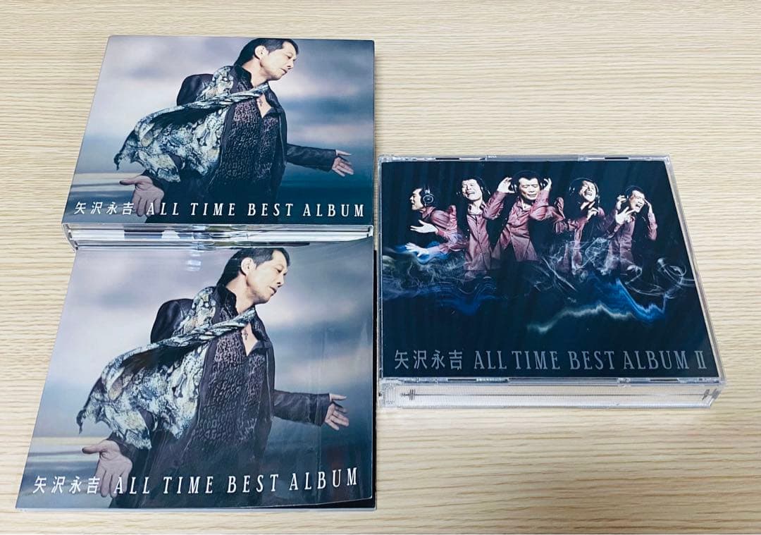 矢沢永吉 ALL TIME BEST ALBUM Ⅰ Ⅱ セット 初回盤 - メルカリ