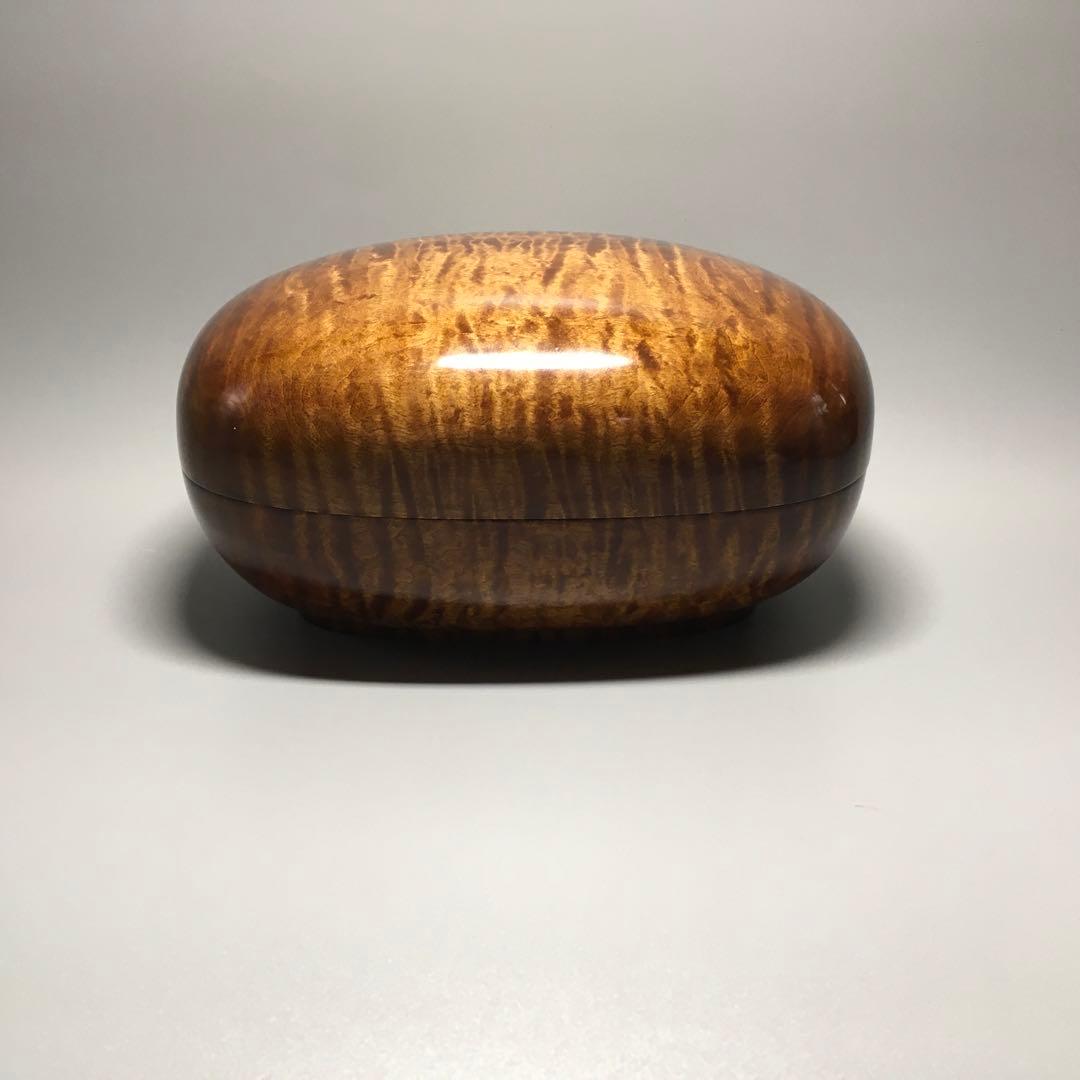 カエデトラ斑杢　手刳リ　楕円食蘢　拭き漆仕上げ CARAN D'ACHE（カランダッシュ） 限定品 ボールペン ジェルマニエ