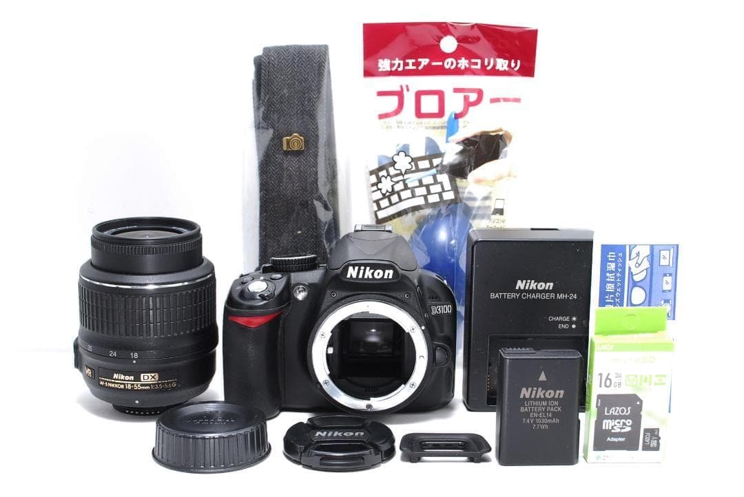 ショット数少】Nikon D3100 スマホ転送 写真・動画OK 届いて使える