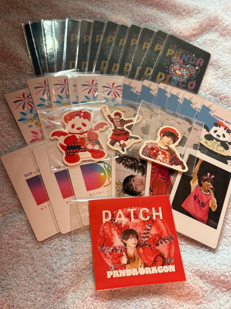 パンダドラゴン　ぱっち　ハピカ　トレカ　ステッカー パンダドラゴン ステッカー トレカ セット - メルカリ