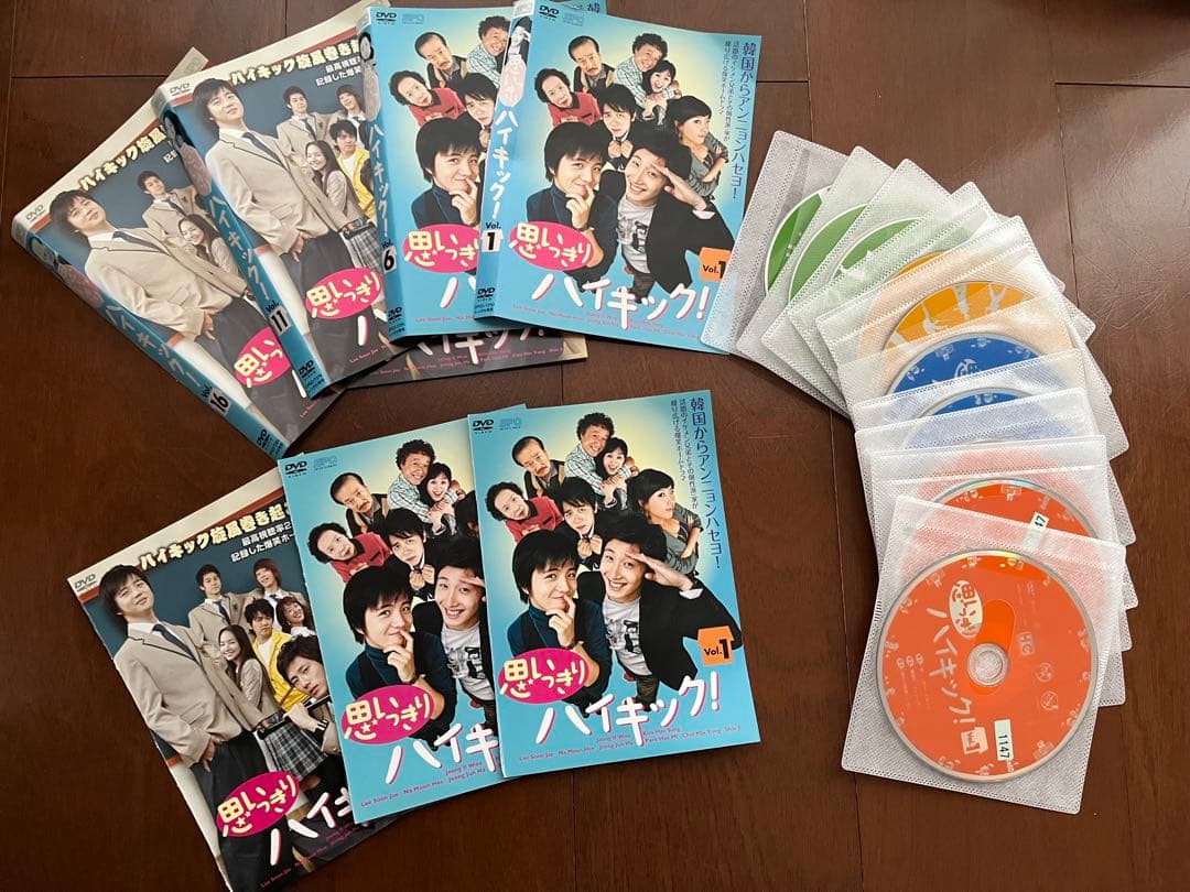 「思いっきりハイキック！」DVD全60話（20枚セット）チョンイル 思いっきりハイキック！」DVD全60話（20枚セット）チョンイル