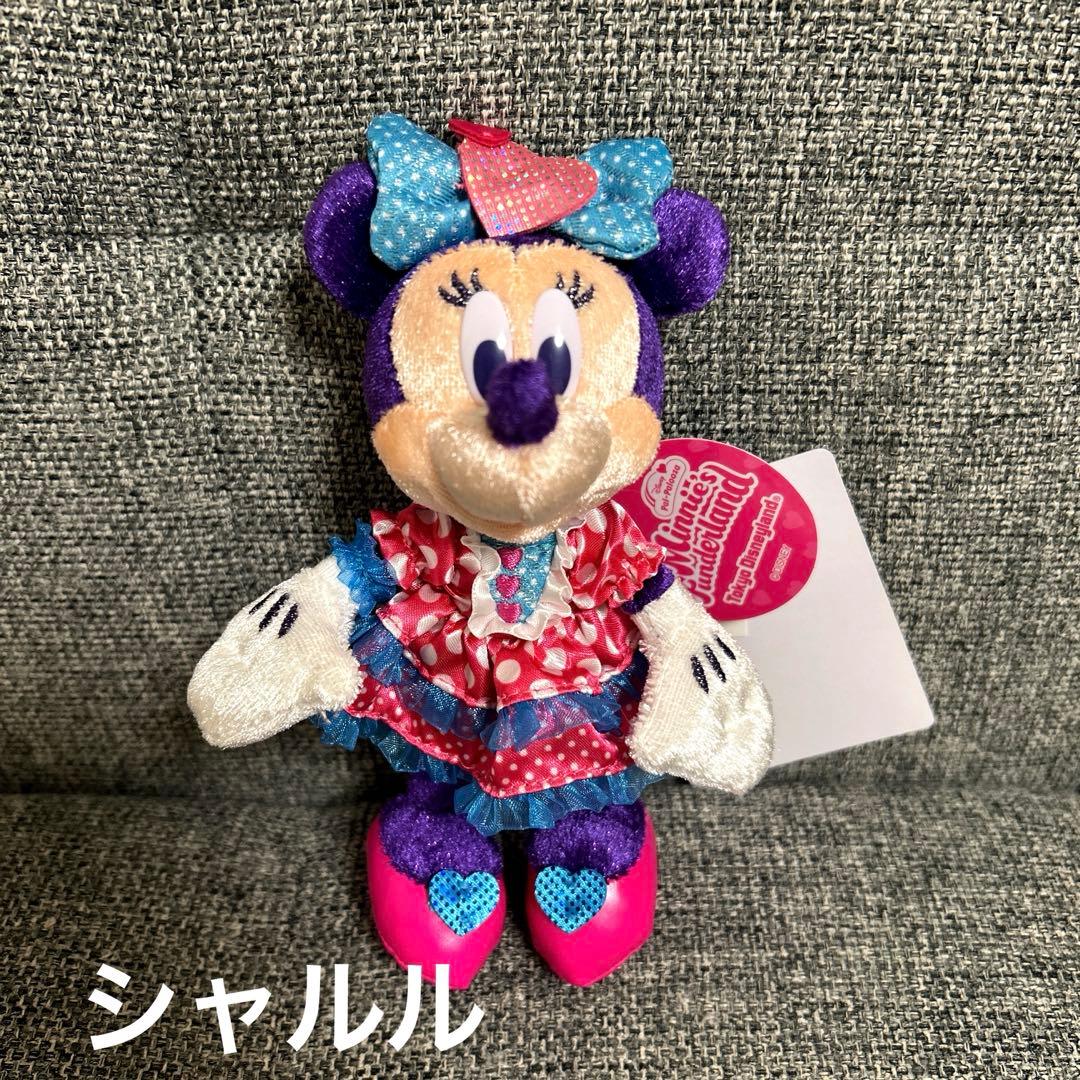 お顔厳選 ミニー ぬいぐるみバッジ パルパルーザ - メルカリ