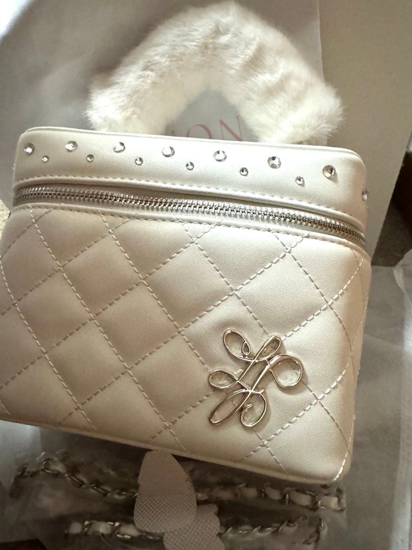 タグ付 ルミニョン バニティ バッグ 3way ホワイト lumignon - メルカリ