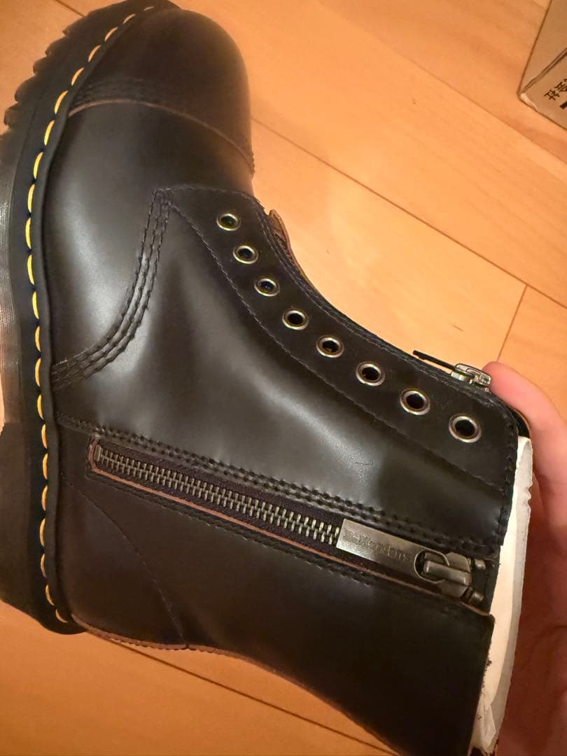 Dr. Martens 1460 BEX LL BLACK8ホール 27.0cm