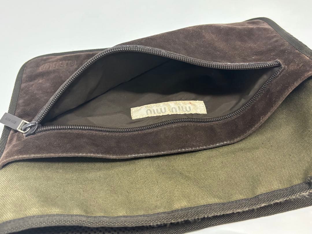 MIU MIUミュウミュウ 1999SS archiveウエストバッグ - メルカリ
