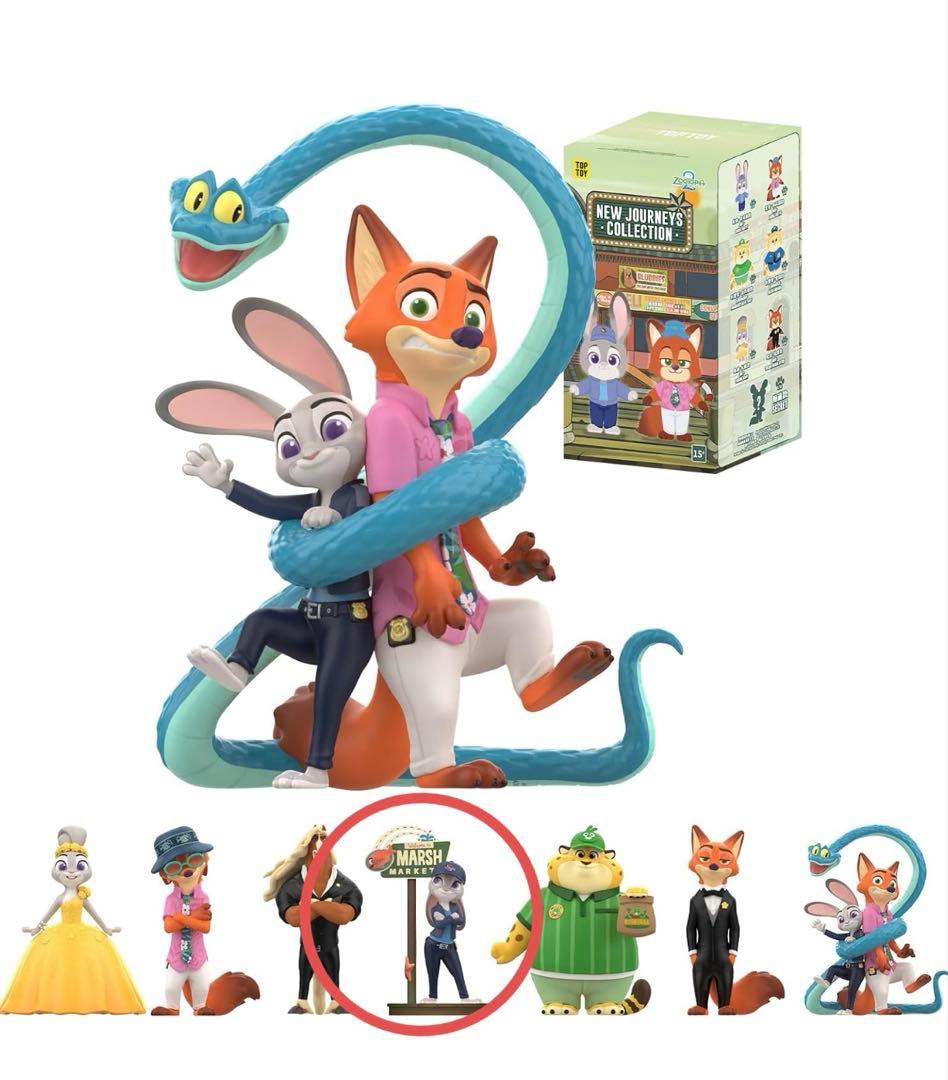 ズートピア2 TOPTOY NEWJOURNEY フィギュア ジュディ私服 - メルカリ