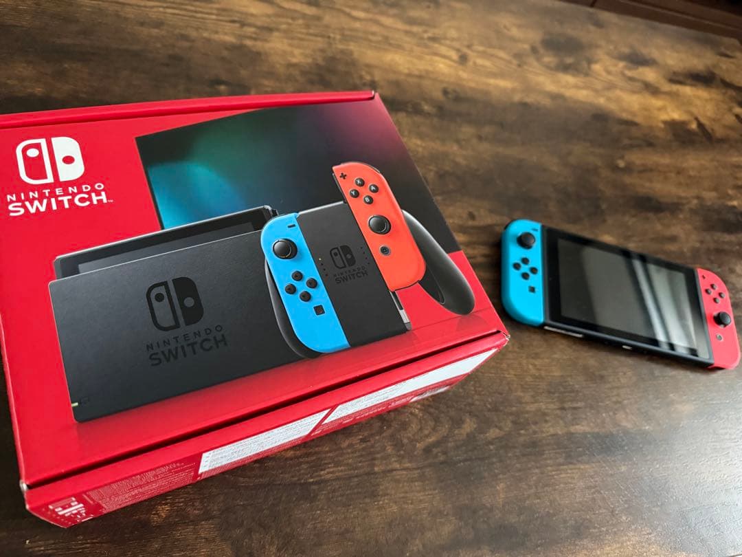 Nintendo Switch ネオンブルー/レッド ほぼ未使用 Nintendo Switch Joy-Con(L) ネオンブルー/(R) ネオンレッド 【新