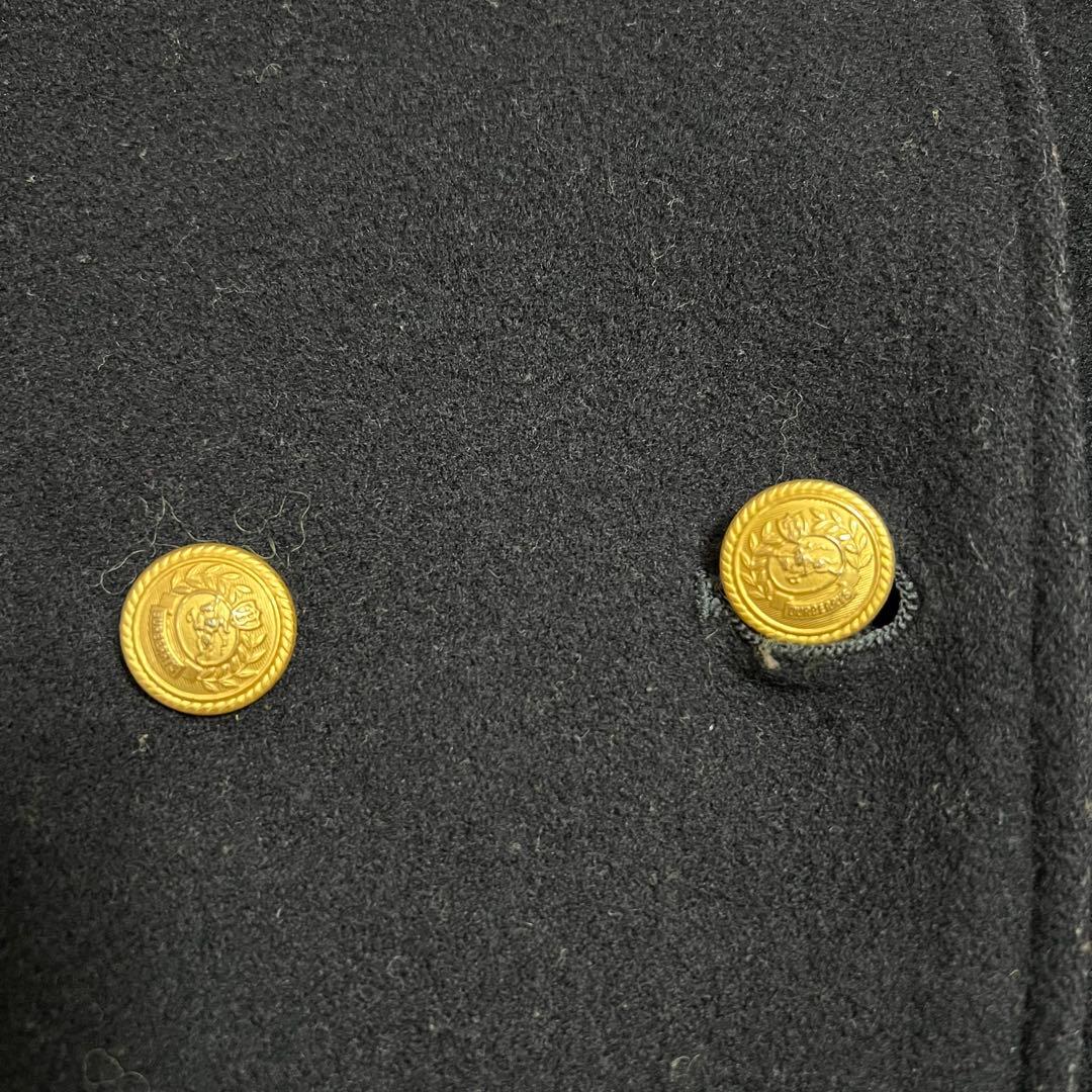 バーバリー フードコート ダブル チェック 金ボタン キルティング