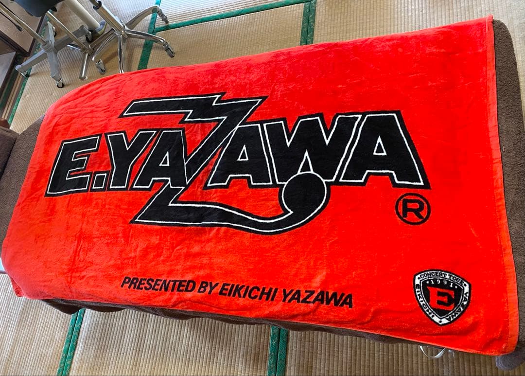 E.YAZAWA BIG BEAT コンサート バスタオル 1991 E.YAZAWA BIG BEAT