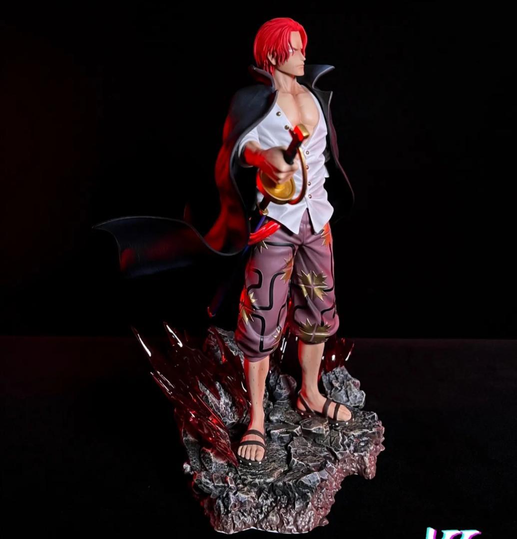 ワンピース 新四皇 赤髪のシャンクス フィギュア ガレージキット 塗装