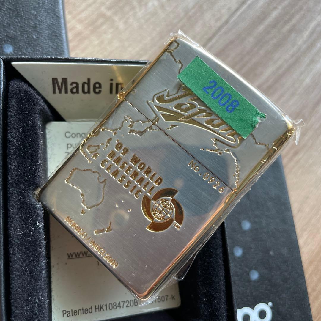 未使用品】zippo 2008年 vintage WBC ワールドベースボール - メルカリ