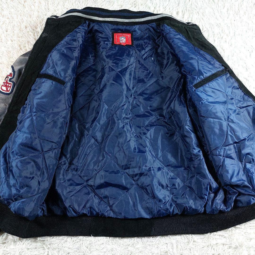 XXL 鬼フェード NFL ペイトニオッツ キルティング レザー両面