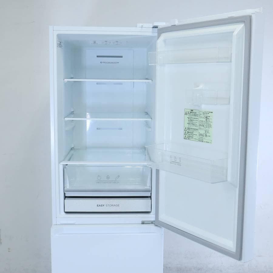 23年製 ニトリ 274L 2ドアファン式冷蔵庫 NR-274L WH 右開き - メルカリ