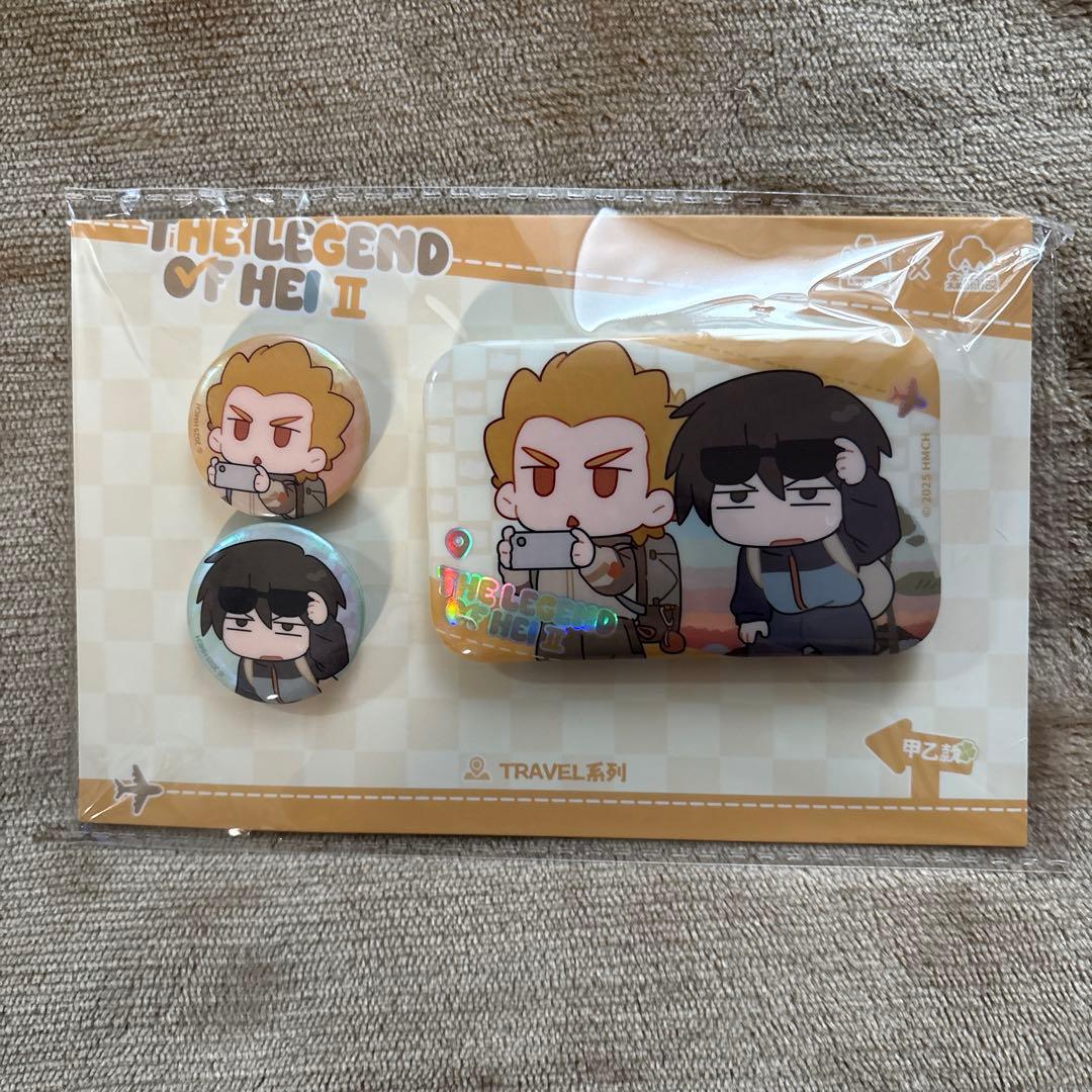 羅小黒戦記 缶バッジセット 甲 乙 3点 - メルカリ