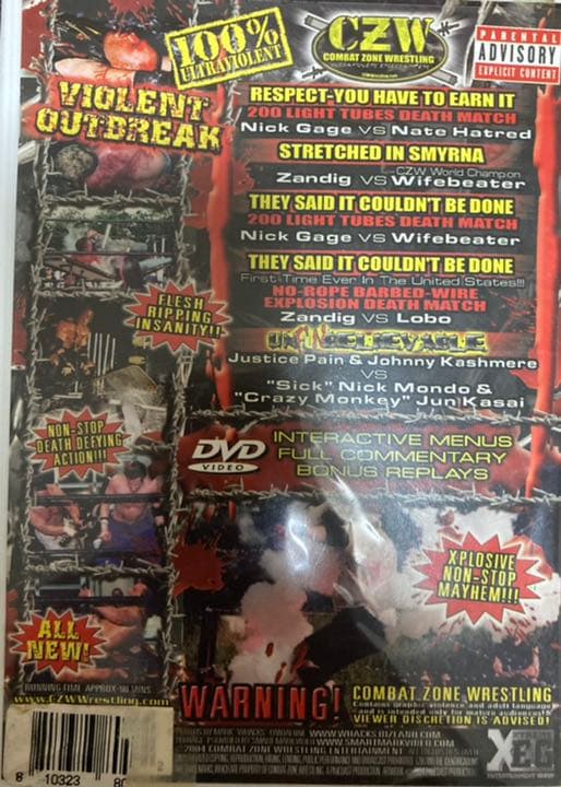 CZW VIOLENT OUTBREAK 葛西純 - メルカリ