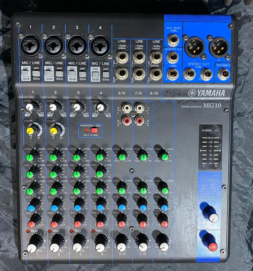 YAMAHA MG10 アナログミキサー Amazon | YAMAHA ヤマハ アナログミキサー MG10 | ミキサー | 楽器